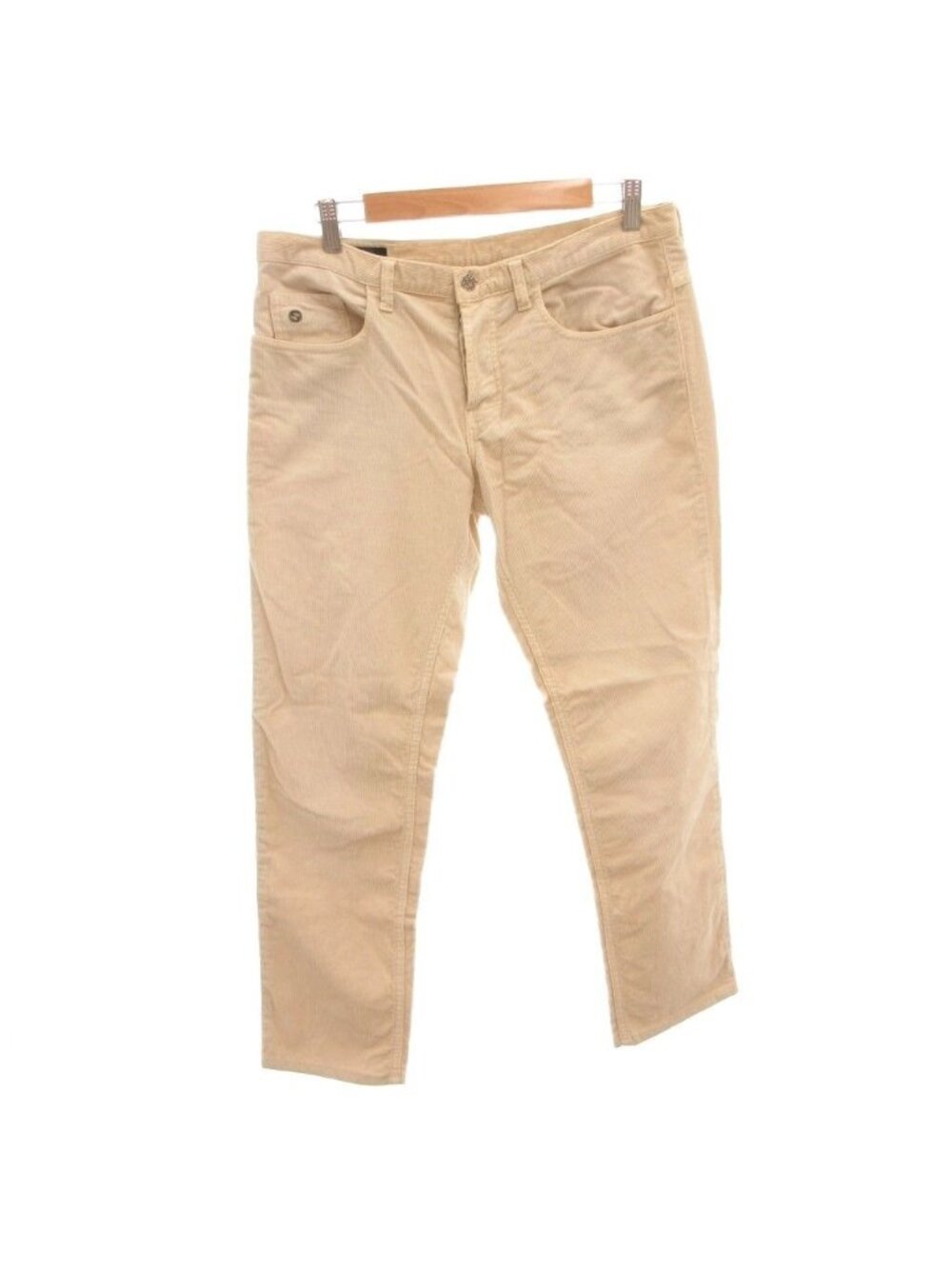Gucci Corduroy Pants Stretch Cotton Beige 46